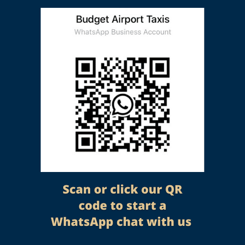 ardrossan airport taxis whatsapp qr