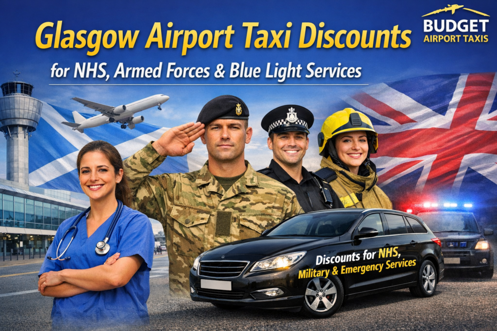nhs armed forces blue light discount glasgow airport